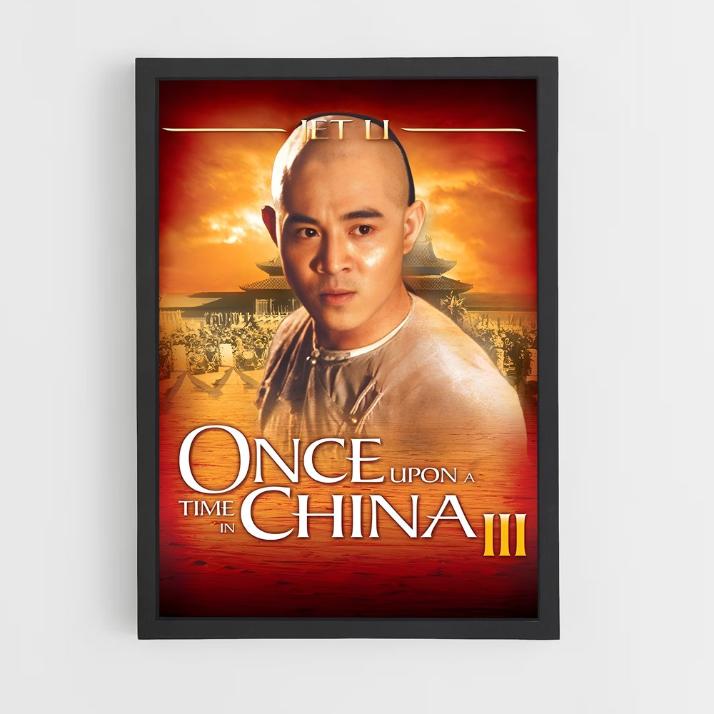 Poster Wong Fei Hung: L'Héritage du Dragon – affiche Kung Fu (vue 2)
